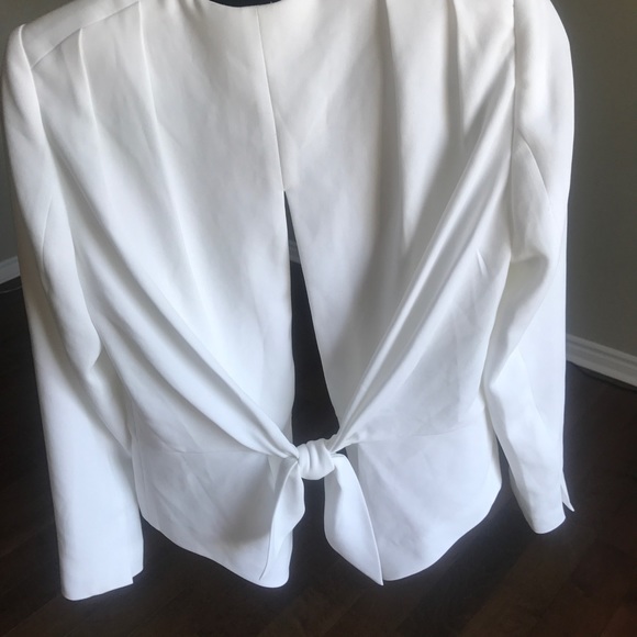 Club monaco Ursula tie back blazer size 0 - Picture 5 of 6